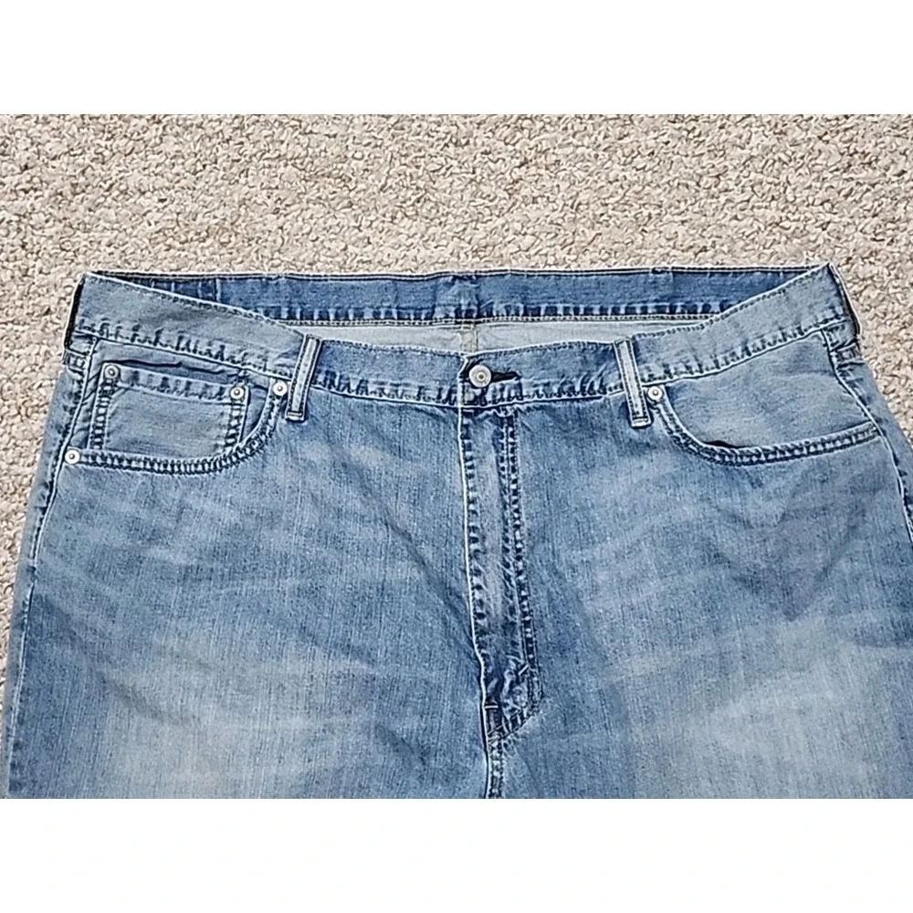 Levi's 559‎ Jeans Mens 40x30  Relaxed Straight Light Wash Casual 42x29 Measured